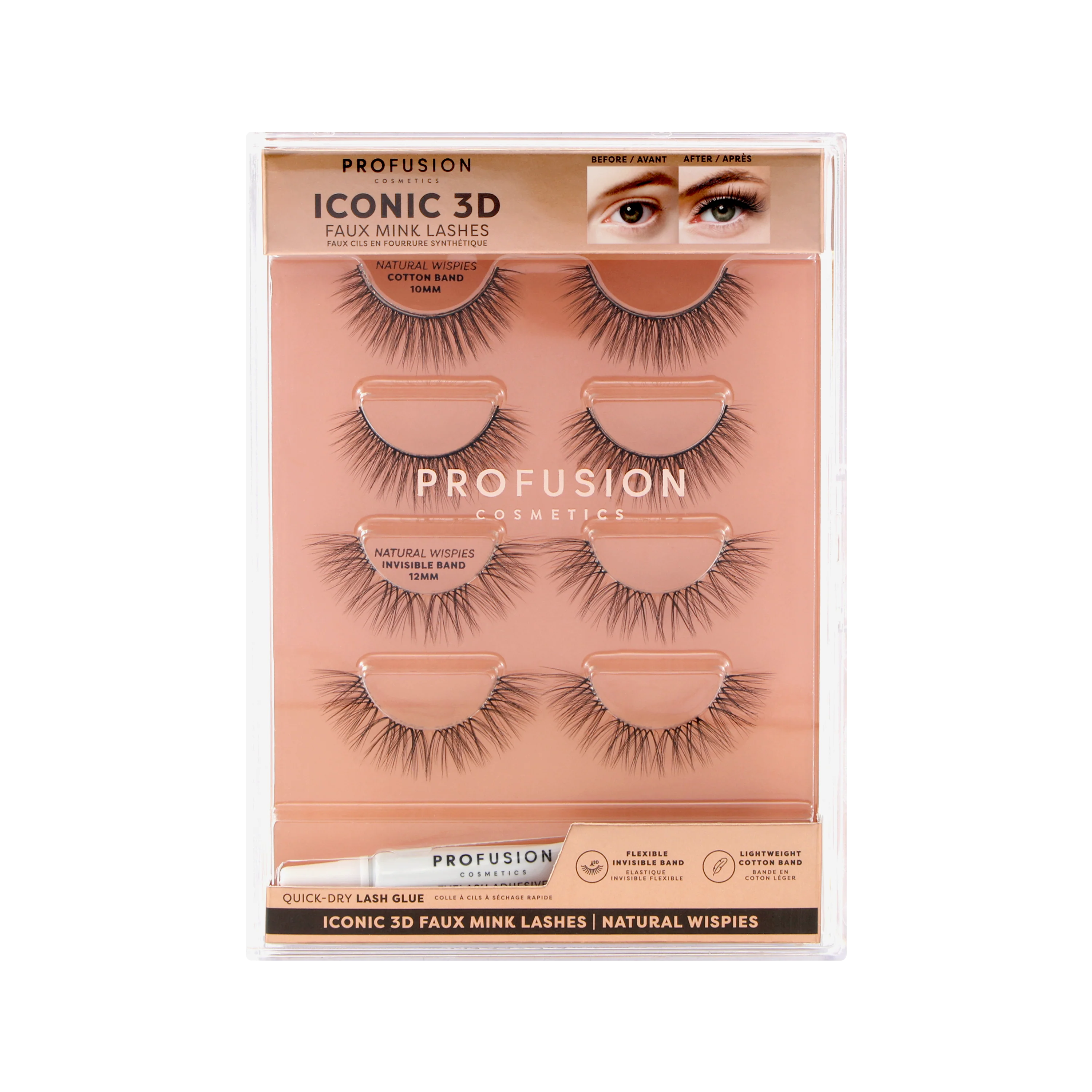 Iconic 3D Faux Mink Lashes